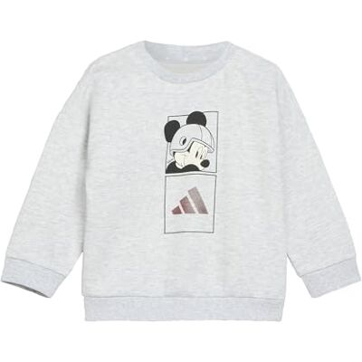 adidas Unisex Baby Disney Mickey Mouse Jogger Track_Suit, light grey heather/off white, 12-18 Months adidas Unisex Baby Disney Mickey Mouse Jogger Track_Suit, light grey heather/off white, 12-18 Months
