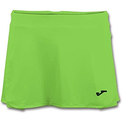 Joma Open II Skirt for Women and Girls, Girls, 900759.020, Fluorescent Green, 4XS-3XS Joma Open II Skirt for Women and Girls, Girls, 900759.020, Fluorescent Green, 4XS-3XS