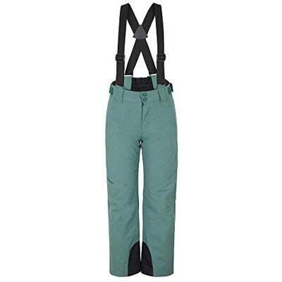 Ziener Arisu Children's Ski Trousers Waterproof Windproof Warm, Children's, Children's ski trousers, winter trousers, waterproof, windproof, warm, 207914, Spruce green washed., 104 (EU) Ziener Arisu Children's Ski Trousers Waterproof Windproof Warm, Children's, Children's ski trousers, winter trousers, waterproof, windproof, warm, 207914, Spruce green washed., 104 (EU)
