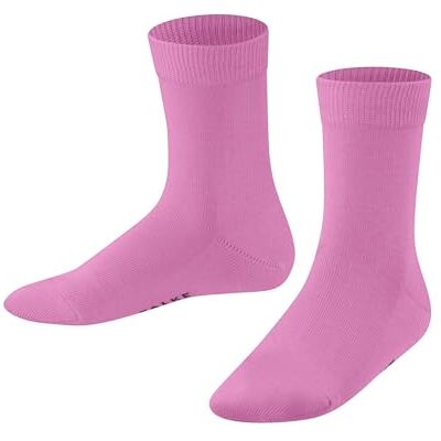FALKE Unisex Kids Family K So Sustainable Cotton Plain Socks 1 Pair, Red Lipstick 8350, 6-8.5 FALKE Unisex Kids Family K So Sustainable Cotton Plain Socks 1 Pair, Red Lipstick 8350, 6-8.5