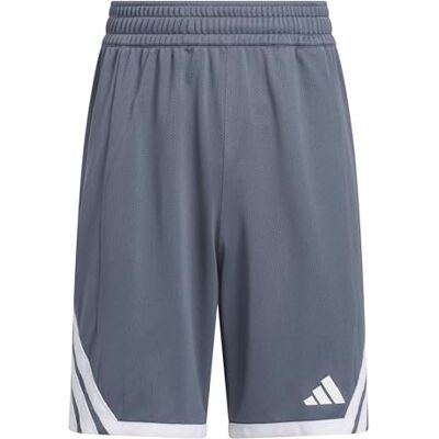 adidas Unisex Kids Y Everyday Pro Bball Short Shorts, Team Onix/White, 5-6 Years adidas Unisex Kids Y Everyday Pro Bball Short Shorts, Team Onix/White, 5-6 Years