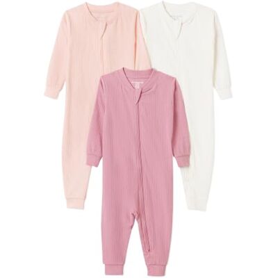 Amazon Essentials Unisex Baby Ribbed Footless Pyjamas Amazon Essentials Unisex Baby Ribbed Footless Pyjamas