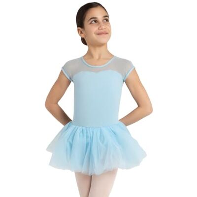 Capezio Women 11394C Keyhole Tutu Dress LIGHT BLUE, Small Capezio Women 11394C Keyhole Tutu Dress LIGHT BLUE, Small