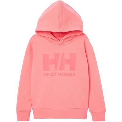 Helly Hansen Kids Unisex K Hh Logo Hoodie 2.0, Coral Almond, 2 Helly Hansen Kids Unisex K Hh Logo Hoodie 2.0, Coral Almond, 2
