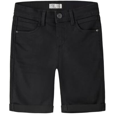 NAME IT Men's NKMSOFUS DNMTAX 2012 Long Shorts NOOS Shorts, Black Denim, 116 NAME IT Men's NKMSOFUS DNMTAX 2012 Long Shorts NOOS Shorts, Black Denim, 116