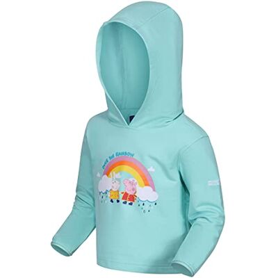 Regatta Peppa Graph Hoody Sweater Unisex – Adult, Aruba Blue, 12 mesi Regatta Peppa Graph Hoody Sweater Unisex – Adult, Aruba Blue, 12 mesi