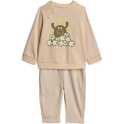adidas Unisex Baby Tiro_Nster Jogger Set Track_Suit, Crystal Linen, 12-18 Months adidas Unisex Baby Tiro_Nster Jogger Set Track_Suit, Crystal Linen, 12-18 Months