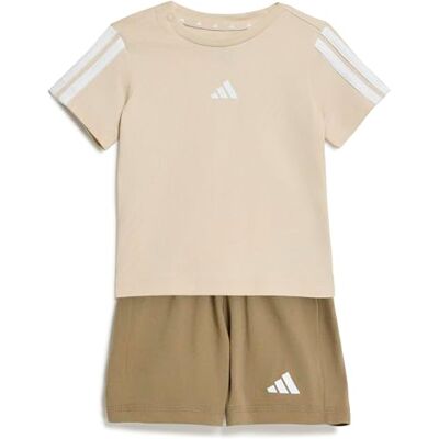 adidas Unisex Baby Essentials Set Track_Suit, Crystal Linen/white, 3-6 Months adidas Unisex Baby Essentials Set Track_Suit, Crystal Linen/white, 3-6 Months