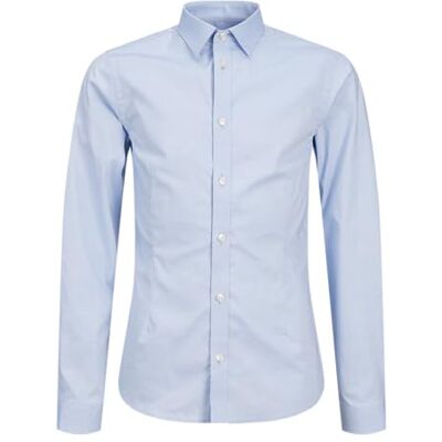 JACK & JONES Boy's Jprparma Shirt L/S Noos Jnr Jprparma Shirt L/S Noos JNR, Cashmere Blue, 176 JACK & JONES Boy's Jprparma Shirt L/S Noos Jnr Jprparma Shirt L/S Noos JNR, Cashmere Blue, 176