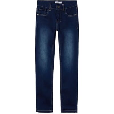 NAME IT Boys Nkmtheo Xslim SWE Jeans 3113-th Noos Trouser, Dark Blue Denim, 9 Years UK NAME IT Boys Nkmtheo Xslim SWE Jeans 3113-th Noos Trouser, Dark Blue Denim, 9 Years UK