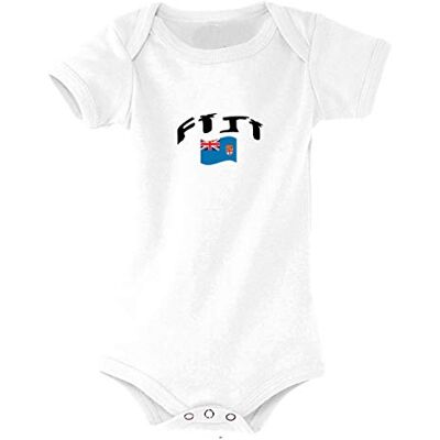 Supportershop Baby Bodysuit Bench Fiji Child, Children's, 5060672802529, white, FR : L (Taille Fabricant : 12-18 mois) Supportershop Baby Bodysuit Bench Fiji Child, Children's, 5060672802529, white, FR : L (Taille Fabricant : 12-18 mois)