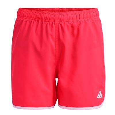 adidas Boy's Water Reactive Graphic Swim Shorts Kids, Lucid red/White, 5-6 Years adidas Boy's Water Reactive Graphic Swim Shorts Kids, Lucid red/White, 5-6 Years