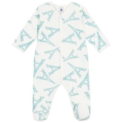 Petit Bateau A0f8s Unisex Adult Nightwear, Marshmallow/Mimi, 12 mesi Petit Bateau A0f8s Unisex Adult Nightwear, Marshmallow/Mimi, 12 mesi