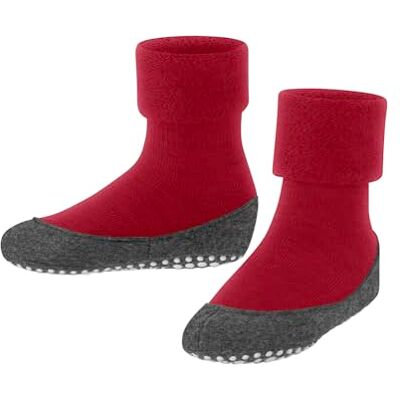 FALKE Unisex Kids Cosyshoe Minis K Hp Wool Grips On Sole Grip socks 1 Pair, Pink Red Pepper 8074, 9.5/10.5 UK Child FALKE Unisex Kids Cosyshoe Minis K Hp Wool Grips On Sole Grip socks 1 Pair, Pink Red Pepper 8074, 9.5/10.5 UK Child