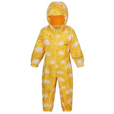 Regatta Unisex Kids Pobble Kids all in one waterproof suit (pack of 1) Regatta Unisex Kids Pobble Kids all in one waterproof suit (pack of 1)