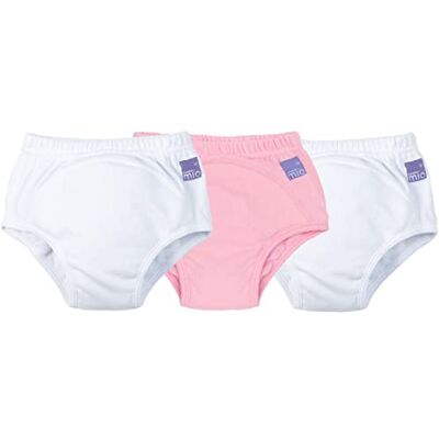 Mitac , Revolutionary Reusable Potty Training Pants for Boys and Girls, Pack of 3, Girls, 2-3 Years Mitac , Revolutionary Reusable Potty Training Pants for Boys and Girls, Pack of 3, Girls, 2-3 Years