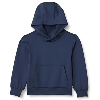 Amazon Essentials Boys' Active Performance Stretch-Knit Hoodie Sweatshirt, Navy, 11-12 Years Amazon Essentials Boys' Active Performance Stretch-Knit Hoodie Sweatshirt, Navy, 11-12 Years
