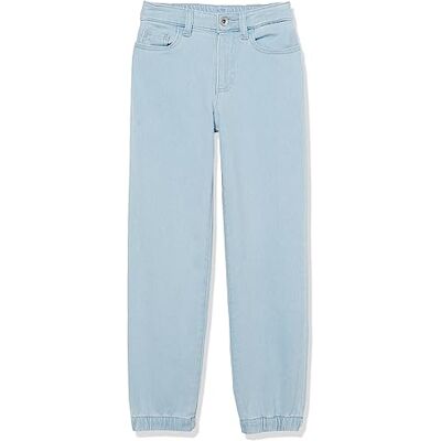 Amazon Essentials Boys' Pull-on Jeans Jogging Trousers, Light Blue, 5 Years Amazon Essentials Boys' Pull-on Jeans Jogging Trousers, Light Blue, 5 Years