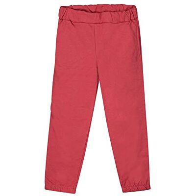 NAME IT Girl's NKFSWEAT Pant BRU NOOS Pants, Rose Wine, 128 NAME IT Girl's NKFSWEAT Pant BRU NOOS Pants, Rose Wine, 128