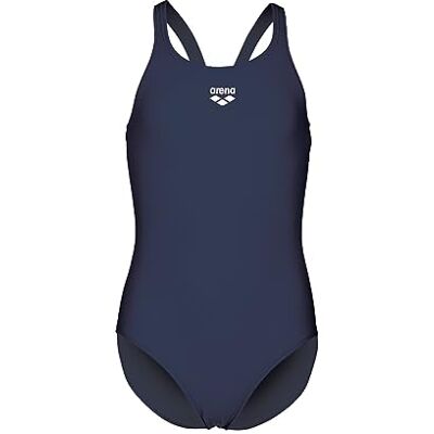 ARENA Dynamo Junior R Girl's One-piece Swimsuit, Sports Swimsuit in Chlorine and Salt Resistant Maxfit ECO-Fabric with UPF 50+ UV Protection Navy ARENA Dynamo Junior R Girl's One-piece Swimsuit, Sports Swimsuit in Chlorine and Salt Resistant Maxfit ECO-Fabric with UPF 50+ UV Protection Navy
