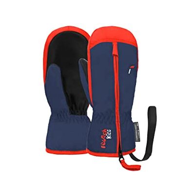 Reusch Ben Mitten Extra Warm and Soft Mittens Winter Gloves Mittens Children Babies Toddlers Girls and Boys with Zip Dark Blue Red III Approximately 3-4 Years Reusch Ben Mitten Extra Warm and Soft Mittens Winter Gloves Mittens Children Babies Toddlers Girls and Boys with Zip Dark Blue Red III Approximately 3-4 Years