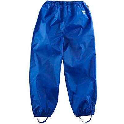 Muddy Puddles Baby Children's Recycled Originals Waterproof Trousers, Blue, 18-24 Months Muddy Puddles Baby Children's Recycled Originals Waterproof Trousers, Blue, 18-24 Months