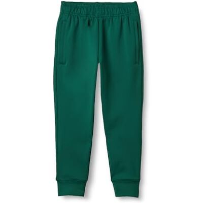 Amazon Essentials Boys' Athletic Performance Stretch Knit Gym Track Trousers, Dark Green, 11-12 Years Amazon Essentials Boys' Athletic Performance Stretch Knit Gym Track Trousers, Dark Green, 11-12 Years