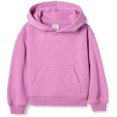 Amazon Essentials Unisex Kids' Oversized Hoodie, Lilac, 6-7 Years Amazon Essentials Unisex Kids' Oversized Hoodie, Lilac, 6-7 Years