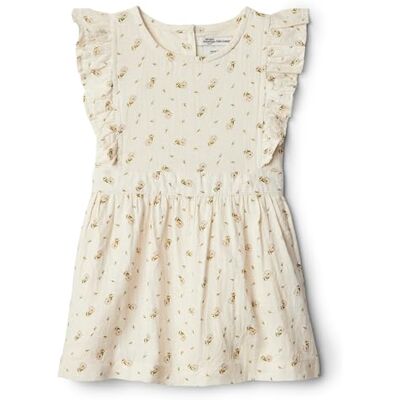 Amazon Essentials x Sofia Grainge Girls' Linen Dress, Ivory Ditsy Flowers, 3 Years Amazon Essentials x Sofia Grainge Girls' Linen Dress, Ivory Ditsy Flowers, 3 Years