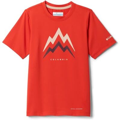 Columbia Youth Boys Tech Trail Utility Short Sleeve Graphic Crew, Technical Short Sleeve T-Shirt, Super Sonic/Energetic, XX-Small Columbia Youth Boys Tech Trail Utility Short Sleeve Graphic Crew, Technical Short Sleeve T-Shirt, Super Sonic/Energetic, XX-Small