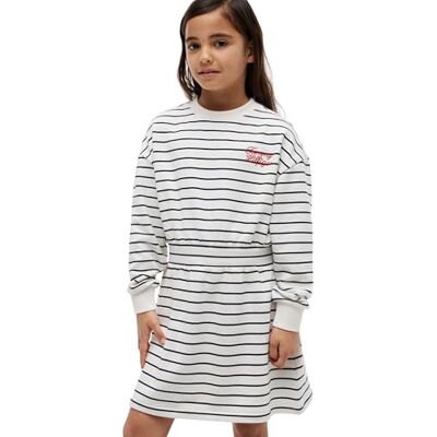 Tommy Hilfiger Girl's Tommy Stripes HWK Dress Ls KG0KG09397 Other Dresses, Blue (Dark Night Navy Stripes), 5 Years Tommy Hilfiger Girl's Tommy Stripes HWK Dress Ls KG0KG09397 Other Dresses, Blue (Dark Night Navy Stripes), 5 Years