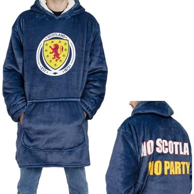 The Gift Scholars Scotland National Team Official Oversized Sherpa Fleece Hoodie – 'No Scotland No Party' – Ultra-Soft, Cosy Wearable Blanket for the Tartan Army The Gift Scholars Scotland National Team Official Oversized Sherpa Fleece Hoodie – 'No Scotland No Party' – Ultra-Soft, Cosy Wearable Blanket for the Tartan Army