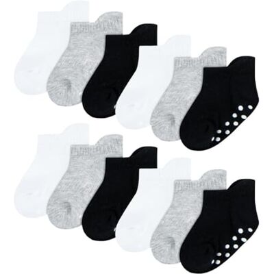 HUGGIES Pull On Infant Socks (12-Pack) 0-6 months HUGGIES Pull On Infant Socks (12-Pack) 0-6 months
