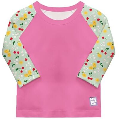 Mitac , UPF 40+ Sun Protection Long Sleeve Swim Guard Rash Top for Baby and Toddler (6-12 Months Juicy Fruit) Boys and Girls Mitac , UPF 40+ Sun Protection Long Sleeve Swim Guard Rash Top for Baby and Toddler (6-12 Months Juicy Fruit) Boys and Girls