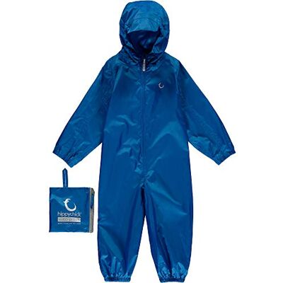Hippychick Waterproof Packasuit, All in One Suit for Rain and Outdoor Activities, 100% Waterproof, Washable Toddler Onesie, Lightweight and Breathable Nebulas Blue Hippychick Waterproof Packasuit, All in One Suit for Rain and Outdoor Activities, 100% Waterproof, Washable Toddler Onesie, Lightweight and Breathable Nebulas Blue