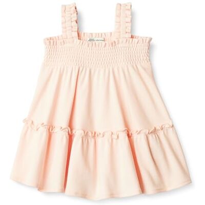 Amazon Essentials x Sofia Grainge Girls' Smocked Cotton Dress, Light Pink, 3 Years Amazon Essentials x Sofia Grainge Girls' Smocked Cotton Dress, Light Pink, 3 Years