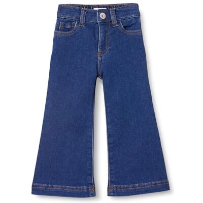 Amazon Essentials Girls' Wide Leg Jeans, Medium Indigo, 10 Years Amazon Essentials Girls' Wide Leg Jeans, Medium Indigo, 10 Years