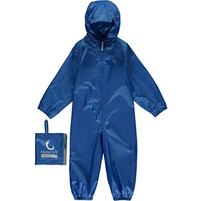 Hippychick Waterproof Packasuit, All in One Suit for Rain and Outdoor Activities, 100% Waterproof, Washable Toddler Onesie, Lightweight and Breathable Nebulas Blue Hippychick Waterproof Packasuit, All in One Suit for Rain and Outdoor Activities, 100% Waterproof, Washable Toddler Onesie, Lightweight and Breathable Nebulas Blue