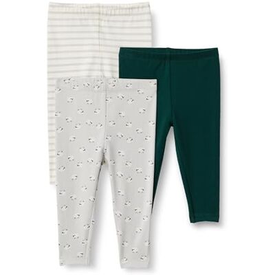 Amazon Essentials x Sofia Grainge Baby Girls' Legging, Pack of 3, Dark Green/Sheep/Stripes, 24 Months Amazon Essentials x Sofia Grainge Baby Girls' Legging, Pack of 3, Dark Green/Sheep/Stripes, 24 Months