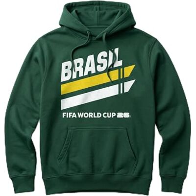 Outerstuff FIFA World Cup 2026 Boys Hoodie Brazil Football Fan Navy Outerstuff FIFA World Cup 2026 Boys Hoodie Brazil Football Fan Navy