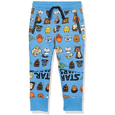Amazon Essentials Disney Marvel Star Wars Boys' Zip-Pocket Fleece Jogger Trousers (Previously Spotted Zebra), Star Wars Hello Friend, 3 Years Amazon Essentials Disney Marvel Star Wars Boys' Zip-Pocket Fleece Jogger Trousers (Previously Spotted Zebra), Star Wars Hello Friend, 3 Years