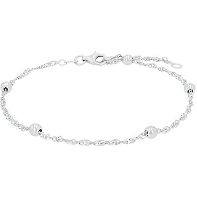 amor Anklet Women Summer jewelry, 25 cm, Silver, Comes in jewelry gift box, 2017452 amor Anklet Women Summer jewelry, 25 cm, Silver, Comes in jewelry gift box, 2017452