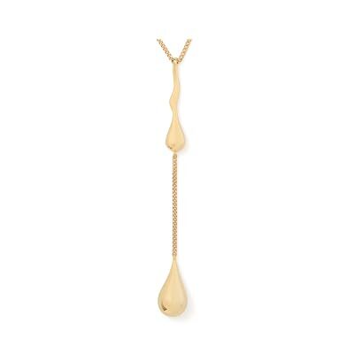 Kate Spade New York Molten Necklace, Clear/Gold Kate Spade New York Molten Necklace, Clear/Gold