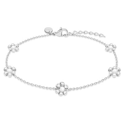 s.Oliver Anklet – Elegant Anklet Made of Polished Stainless Steel – Silver – Rolo Chain Adjustable up to 27 cm – Waterproof and Skin-Friendly s.Oliver Anklet – Elegant Anklet Made of Polished Stainless Steel – Silver – Rolo Chain Adjustable up to 27 cm – Waterproof and Skin-Friendly