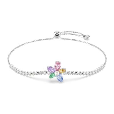 Swarovski Ariana Grande X Collection, Mixed Cuts, Multicolored, Rhodium Plated Swarovski Ariana Grande X Collection, Mixed Cuts, Multicolored, Rhodium Plated