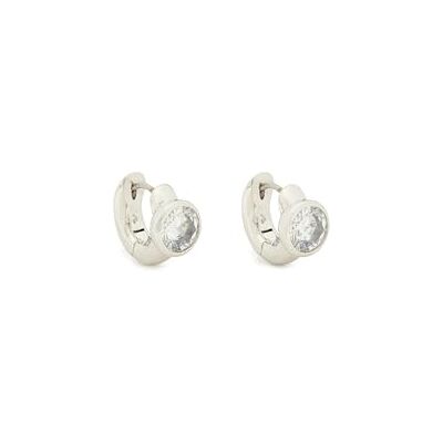 Kate Spade New York KEEP SPARKLING EARRING Clear/Silver Kate Spade New York KEEP SPARKLING EARRING Clear/Silver