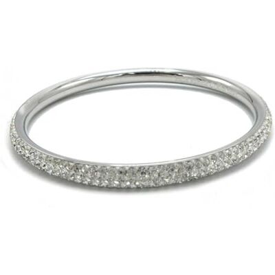 Kate Spade New York Razzle Dazzle Bangle (Clear/Silver) Kate Spade New York Razzle Dazzle Bangle (Clear/Silver)