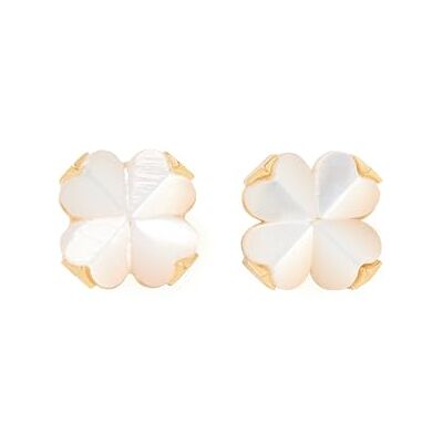 Kate Spade New York Spade Flower Studs, Mother Of Pearl Kate Spade New York Spade Flower Studs, Mother Of Pearl