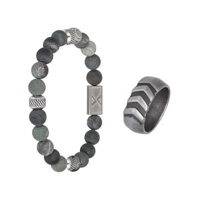iXXXi Men Jewelry set Mercedes, 22mm, Stainless Steel, No Gemstone iXXXi Men Jewelry set Mercedes, 22mm, Stainless Steel, No Gemstone