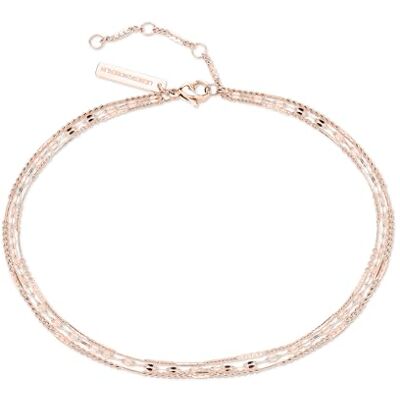 LIEBESKIND Berlin Women's Anklet Fashionable Stainless Steel Anklet in Various Designs and Colours Foot Jewellery Perfect for Summer & Everyday Use, 27 cm, Stainless Steel, No Gemstone LIEBESKIND Berlin Women's Anklet Fashionable Stainless Steel Anklet in Various Designs and Colours Foot Jewellery Perfect for Summer & Everyday Use, 27 cm, Stainless Steel, No Gemstone